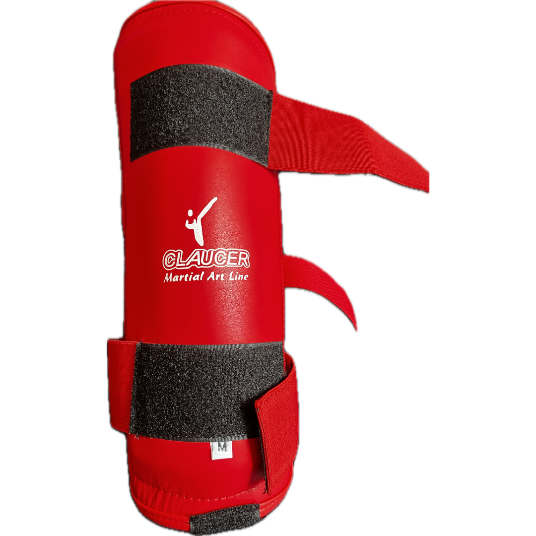 Espinilleras Rojas para Karate