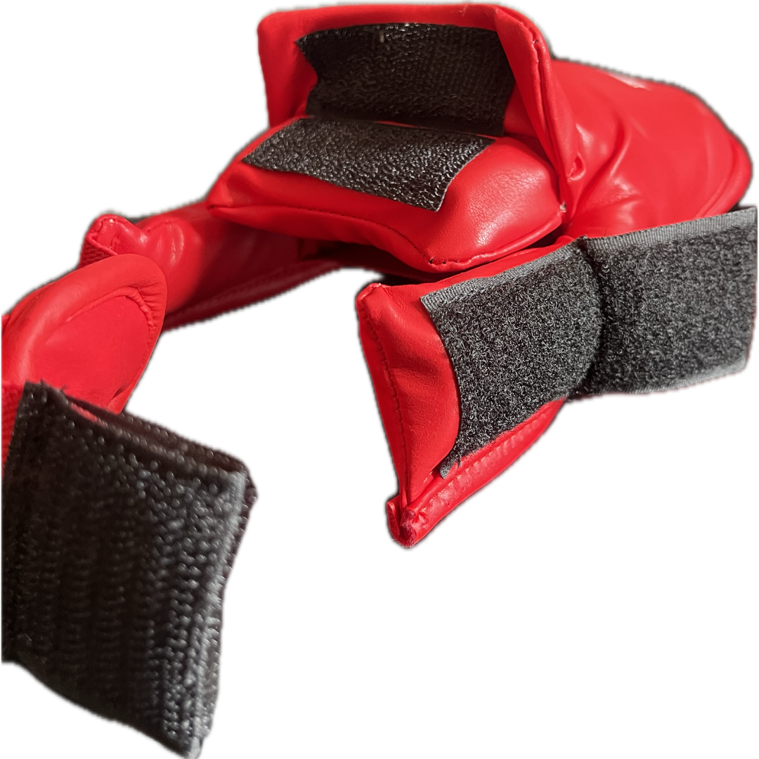 Espinilleras Rojas para Karate