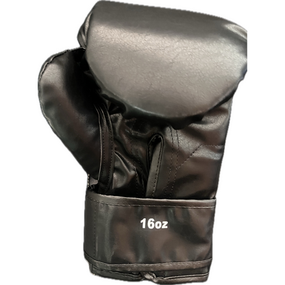 Guantes de Box Negros 16 oz