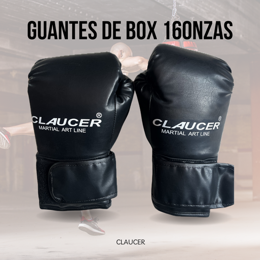 Guantes de Box Negros 16 oz