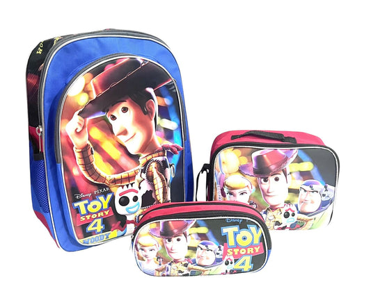 Combo Infantil: Mochila + Lonchera + Estuche para Útiles
