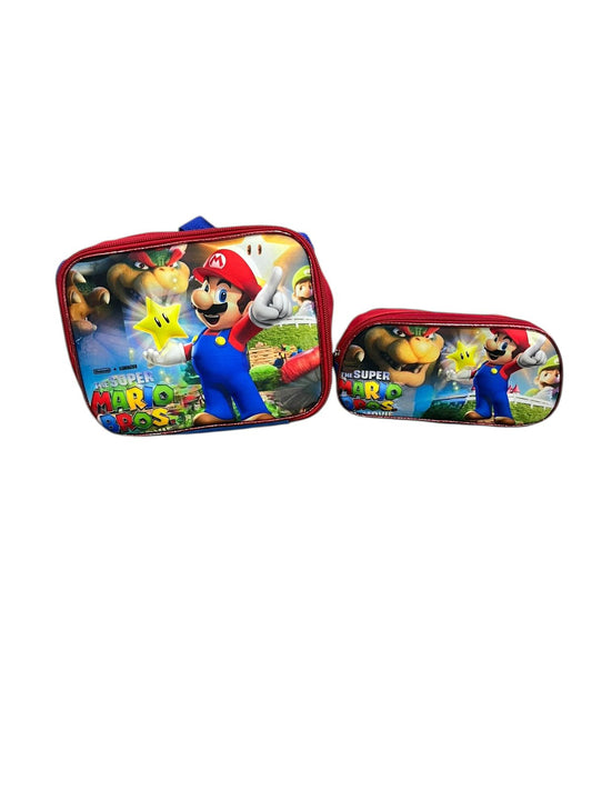 Combo Infantil: Lonchera + Estuche para Útiles Escolares