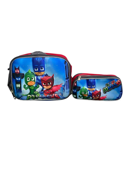 Combo Infantil: Lonchera + Estuche para Útiles Escolares