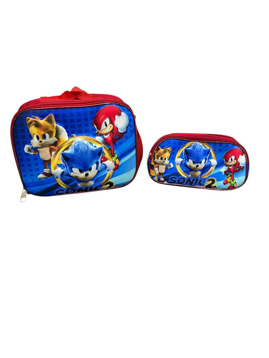 Combo Infantil: Lonchera + Estuche para Útiles Escolares