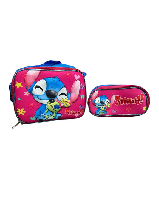 Combo Infantil: Lonchera + Estuche para Útiles Escolares