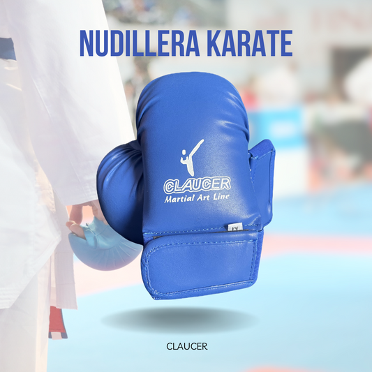 Nudillera para Karate Color Azul CLAUCER
